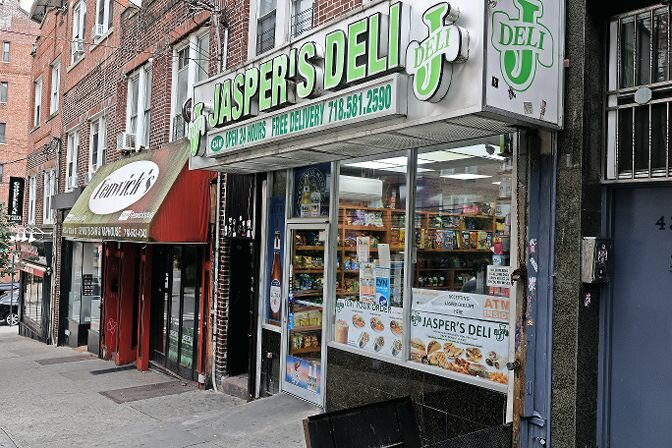 Jasper's Deli at 424 W. 238th St. reported four individuals robbed the store of $300 on Monday morning.