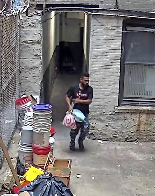 The DEA alleges Felix Herrera Garcia is caught on surveillance camera in an alley next to Divino Nino day care center on Morris Avenue in Kingsbridge Heights, where a 1-year-old died from drug poisoning.