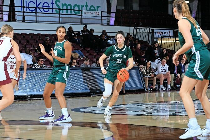 Nitzan Amar has provided another scoring option for Manhattan in her first year in Riverdale. The Jaspers compiled an 8-3 record in non-conference play and will resume MAAC play when Siena (4-6, 1-1 MAAC) visits Draddy Gynasium on Jan. 4.