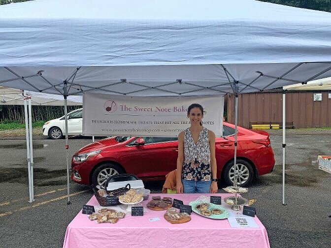 Local musician Jessica Kelly’s bake shop has become a consistent presence at the Riverdale Y Farmer’s Market, where many have grown fond of the baked goods crafted freshly hours ago.