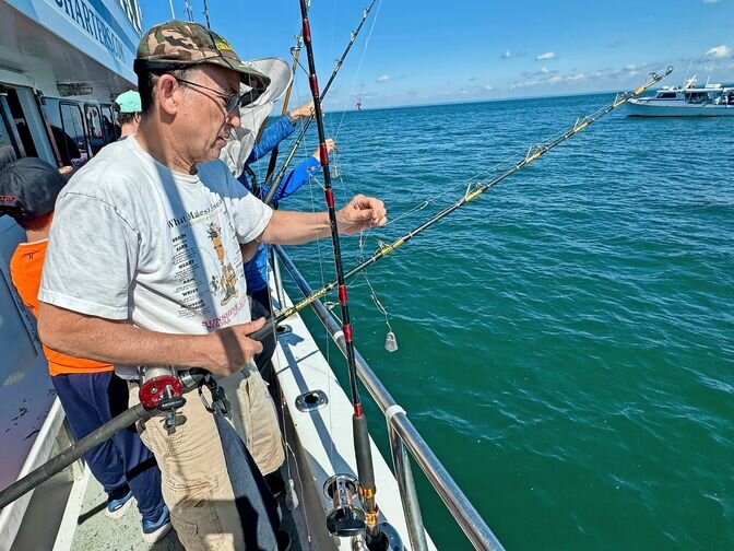Jewish community fishing trip reels in anglers from Riverdale and beyond