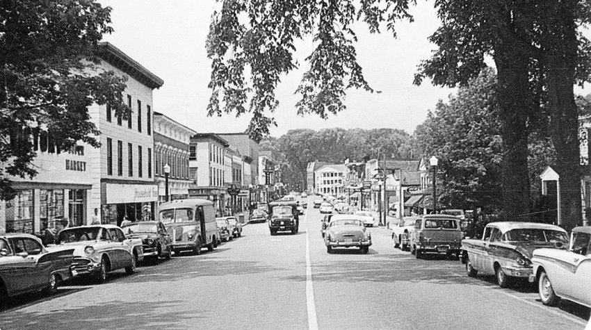 THOSE WERE THE DAYS - A view of Boonville&rsquo;s Main St. from Victory Markets (now home of H&amp;amp;R Block and other businesses), from days gone by. The images used here are from the collections of Mary and the late Larry Myers, as well as the Lewis County Historical Society, the Lyons Falls History Association and kind donors who wish to remain anonymous. They are part of a continuing series printed each week in the Boonville Herald.