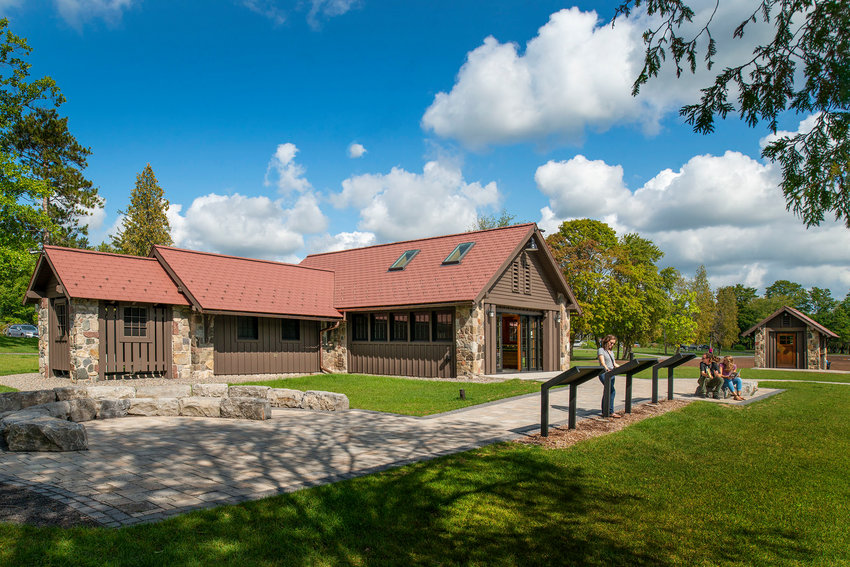 RECOGNIZED &mdash; Beardsley Architects + Engineers has announced that the Environmental Education Center at Green Lakes State Park in Fayetteville, has been selected by AIA Central New York to receive a 2021 AIA CNY Award of Merit in the Adaptive Re-Use / Historic Preservation category.