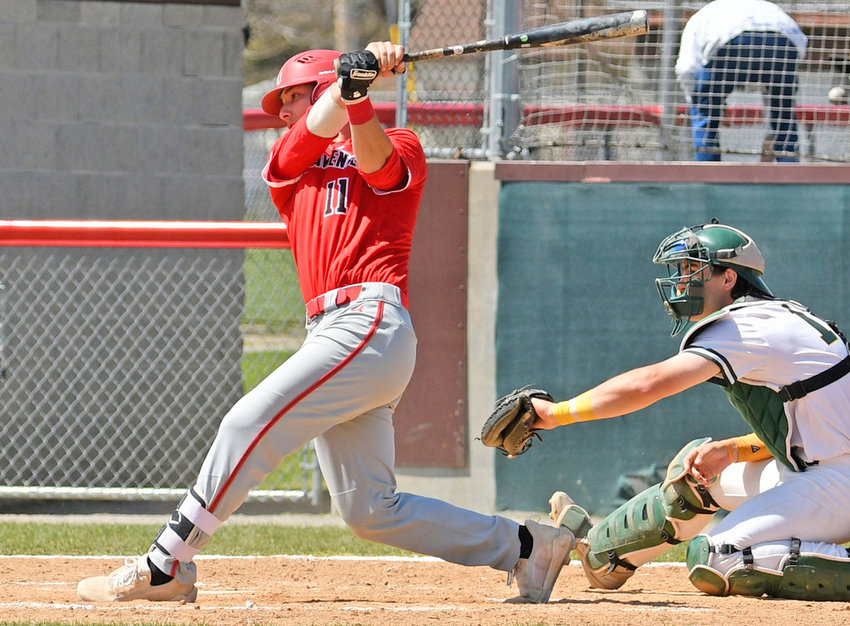 St. Lawrence University senior Andrew Circelli of New Hartford has been on a tear this season at the plate. He homered in four of last week&rsquo;s five games. Earlier this season he hit three home runs in a game. His single-season total of 11 homers and his career total of 18 are both program records for the Saints.