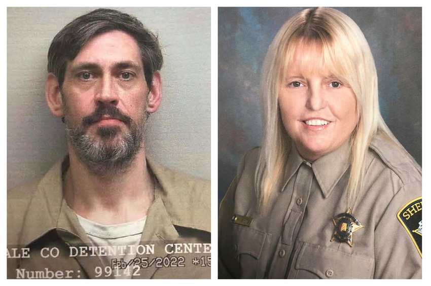This combination of photos provided by the U.S. Marshals Service and Lauderdale County Sheriff&rsquo;s Office shows Casey Cole White, left, and Assistant Director of Corrections Vicky White.