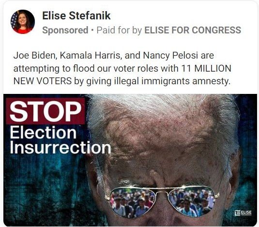 Congresswoman Elise Stefanik, R-21, Schuylerville, is under fire for social media posts allegedly regarding replacement theory,&nbsp;the idea that there&rsquo;s a plot to outweigh white voters with non-white immigrants.