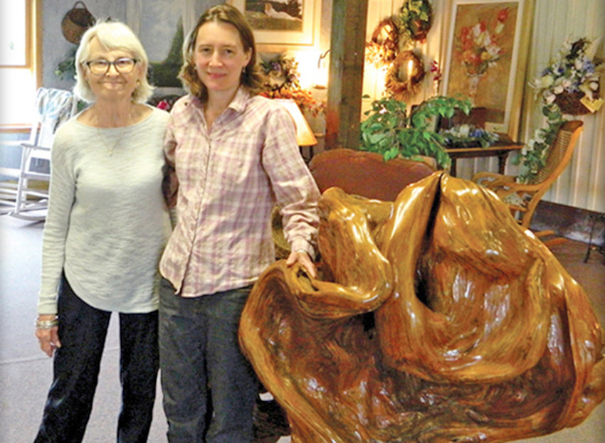 Florence and Erica Gilmore are partners that run the Shoppes at Johnny Appleseed.