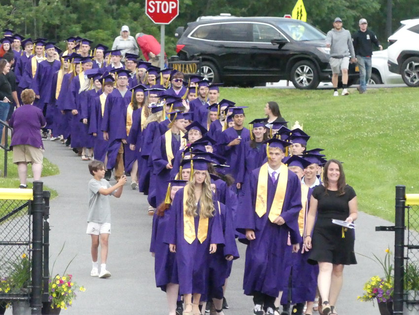 Holland Patent Central Schools conducted the 143rd commencement exercises on Friday, June 17, 2022.