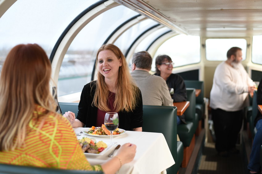 Patrons can enjoy a hand-crafted menu created by well-known local chef Patrick O&rsquo;Connor, owner of Feast &amp; Festivities by O&rsquo;Connor&rsquo;s, during one of three upcoming Adirondack Summer Dinner Train Series events.