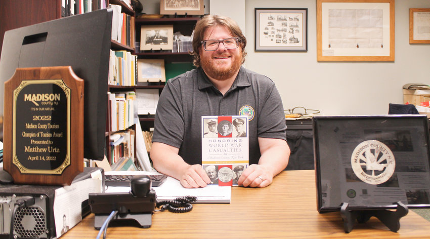 Madison County Historian Matthew Urtz&rsquo;s first book will hit the shelves Monday, Aug. 8, and will detail many of the casualties of World War I and World War II, telling their stories and keeping them for generations to come.