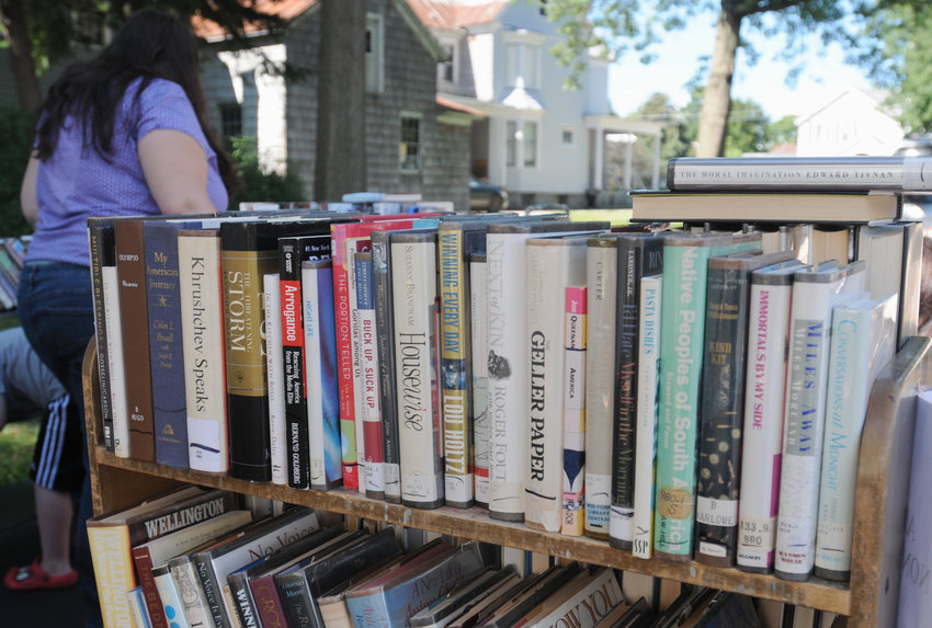 Jervis Public Library, 613 N. Washington St., will hold its annual book sale on Wednesday, Aug. 3, beginning at 10 a.m.