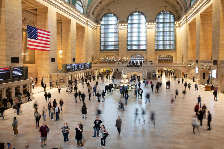Commuters pass through Grand Central Terminal on March 10, 2020 in New York. Millennials are known for changing jobs often, but how does that affect their retirement savings? That depends on several factors. It's a good idea to weigh the pros and cons before taking the leap.