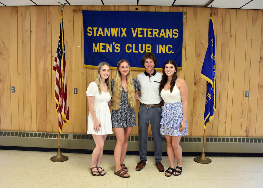 The Stanwix Veterans &amp; Men&rsquo;s Club, 6774 Lamphear Road, has announced the recipients of its 2022 scholarships. The club has awarded $3,000 to 11 students from sevent area high schools. The 2022 scholarships include four scholarship awards which were awarded to members&rsquo; children, while seven other scholarships were awarded to area students who were selected by the guidance departments of the various schools. Recipients of the $500 member scholarship awards are: Paige Pekarski, of Rome Free Academy; Alexandra Albrecht, of Westmoreland High School;  Carl Potter, of Oneida High School; and Madison Morawiec of Holland Patent.