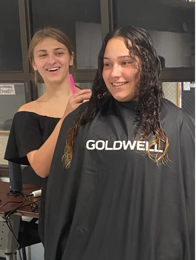 Stylists at The Next Level Barbershop in New Hartford, Critter Maldonado, Niki Marie&rsquo;s Salon, Olyvia Manella and Style on Main, Isabel Casler, all donated their time and services to youths on Monday at the RIYS office in Utica.