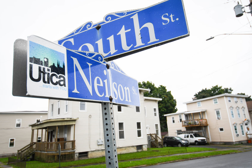 A 61-year-old man was shot and killed by a Utica police officer during an incident at 1601 Neilson St. in the Cornhill district Monday, Sept. 12. The New York State Attorney General's Office is investigating.