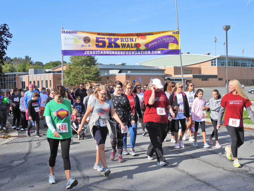 Jessica&rsquo;s Heroes 5K Run and Walk kicks off at 9:30 a.m. Saturday, Sept. 24, at Oneida High School.