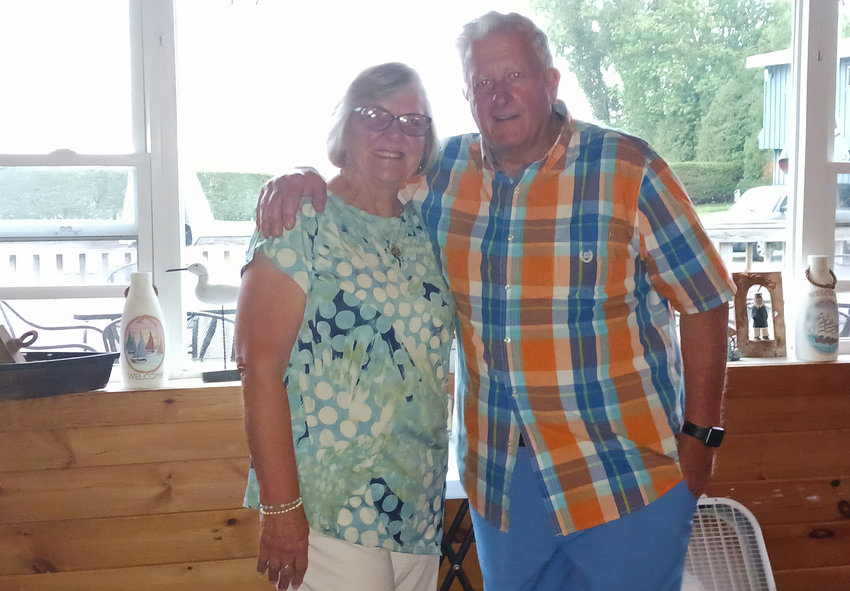 Ellen and Johnnie Hadyk, owners of Johnnie&rsquo;s Pier 31 Restaurant in Canastota pose for a recent photo. The pair have created a sumptuous menu and cozy atmosphere to delight both newcomers and regulars.