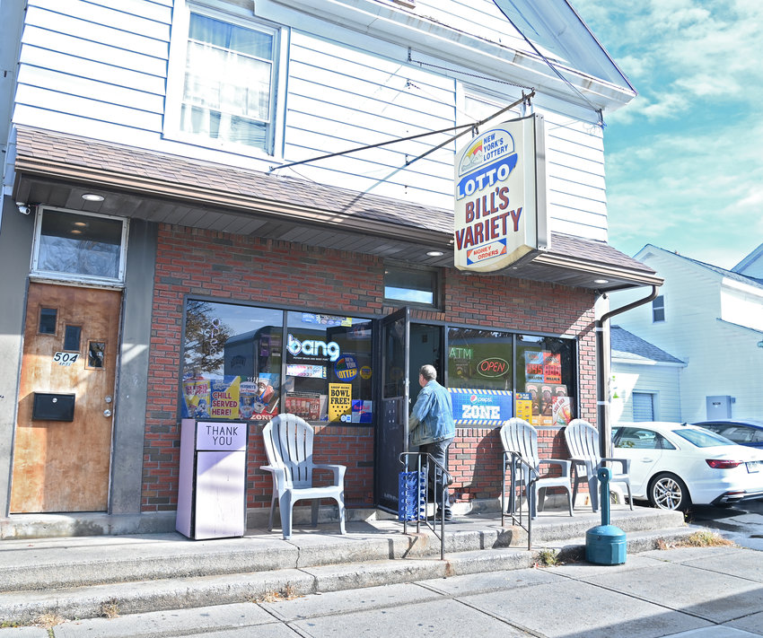 Bill's Variety remains open on West Thomas Street on Monday following an armed robbery Saturday night. No one was injured after the owners said they exchanged gunfire with two masked thieves.