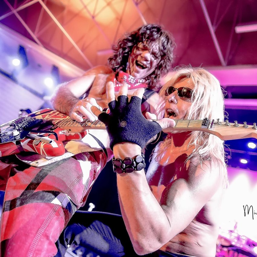 Van Halen tribute band Completely Unchained will be on fire at 7:30 p.m. Friday, Nov. 11, in Utica.