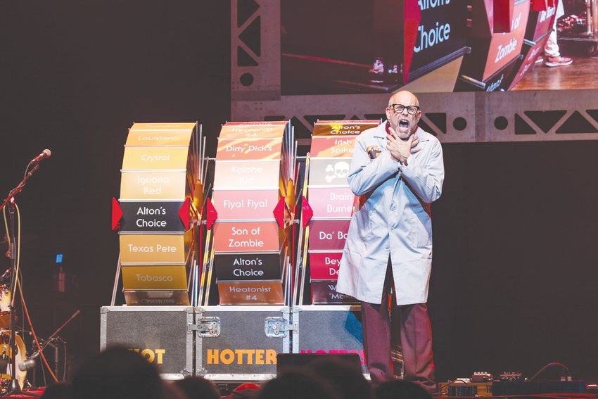 TV star and cookbook author Alton Brown celebrates the holiday season with his newly revamped &lsquo;Alton Brown Live: Beyond The Eats - The Holiday Variant&rsquo; live show at 7:30 p.m. Nov. 22 at the Stanley Theatre in Utica.