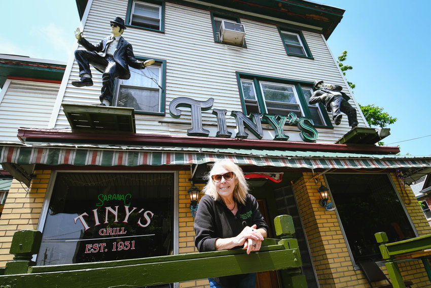 Joanne Gerace, owner of Tiny&rsquo;s Grill in Utica, is selling the establishment in hopes the new owner will keep the tradition and legacy of the business alive.