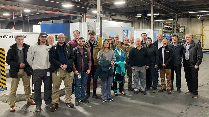 The Mohawk Valley Chapter of ASM International recently toured Metal Solutions, Inc., in Utica.