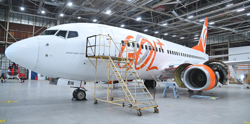 A Boeing 737 from Brazil can still fly Tuesday at Stratton Aviation in Rome but soon the engines will be dropped from the plane and the harvesting of vital parts will begin.