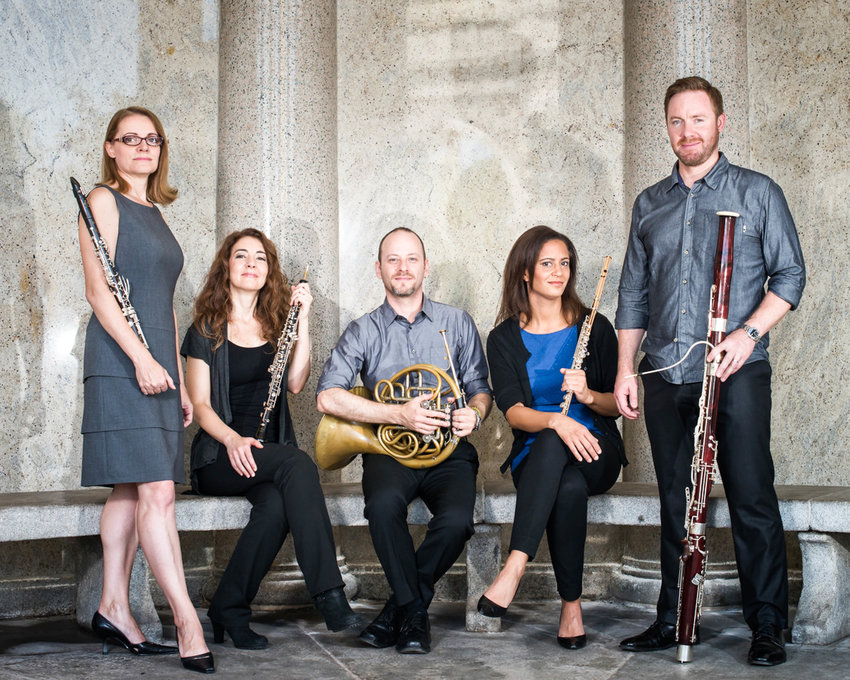 Z&eacute;phyros Winds performs at 2:30 p.m. Jan. 8 live at the Munson-Williams-Proctor Arts Institute in Utica and live streamed online at www.uticachambermusic.org.