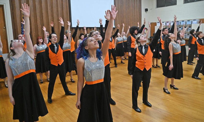 The Rome Free Academy Rhapsody Show Choir performs Friday, Jan. 13 at Clough School in Rome.