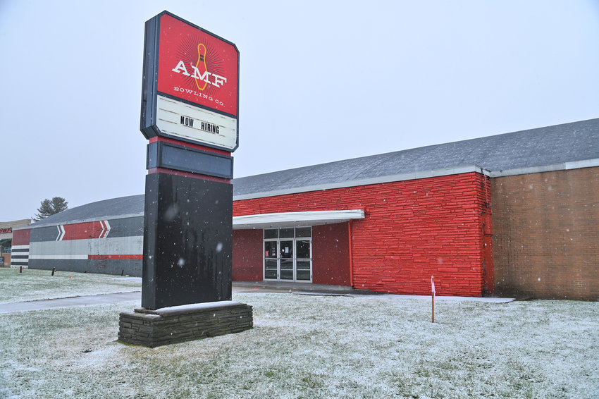 AMF Pin-O-Rama Lanes, 1724 Genesse St., in Utica, is shown in this Jan. 20 photo.
