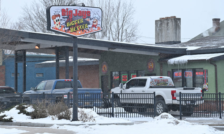 The Zoning Board has narrowly approved a request for an electronic sign for Big Jays Pizza at 421 N. James St.  The board voted 3-2 to allow the signage which is typically seen on larger thoroughfares such as Erie and Black River boulevards.