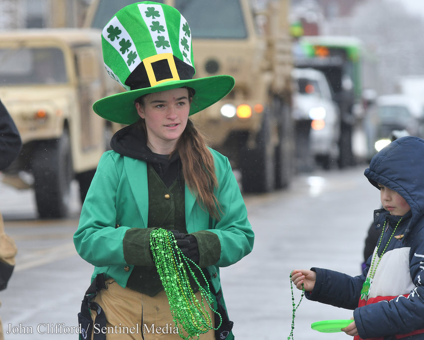 Pictured is a sight from the St. Patricks Day parade on Genesee Street in Utica on Saturday, March 11, 2023.