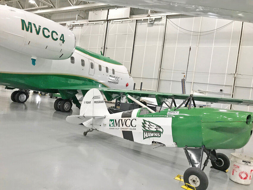 Aircraft of various sizes are used to train the aviation maintenance technicians of the future in the  Mohawk Valley Community College Aviation Training Center in Rome. It is one of dozens of programs at MVCC helping to land area residents in well-paying jobs and emerging careers.