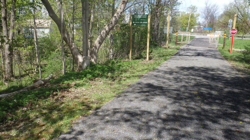 May is National Bicycle Safety Month and New York State is home to some of the most scenic trails in the country &mdash; including this view of the canal bicycle trail near Durhamville.