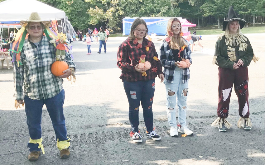 Relay for Life of Central New York participants dress as scarecrows for one of the themed laps at last year&rsquo;s fundraiser for the American Cancer Society. The event returns from noon to 10 p.m. June 10 at Delta Lake State Park in Rome.