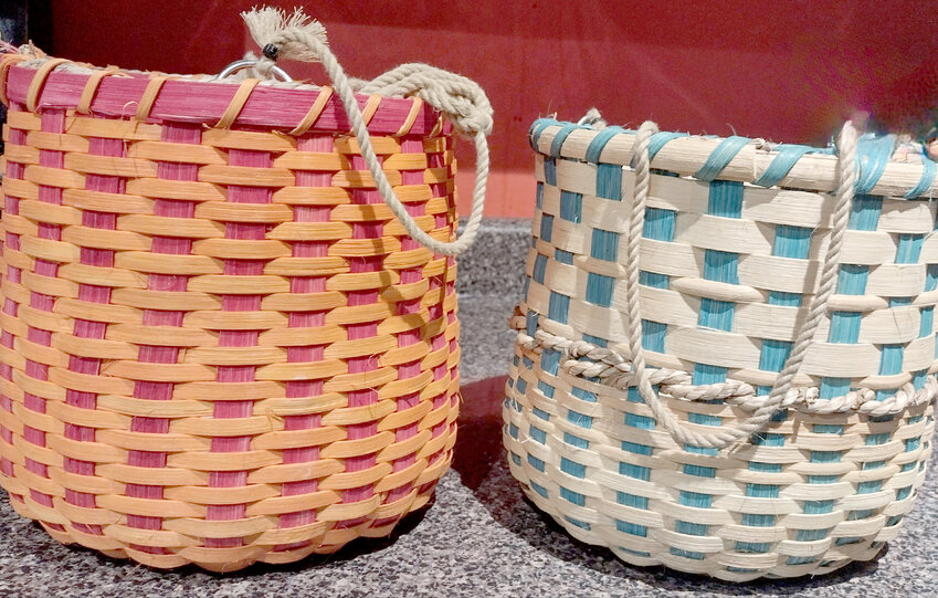 Artist Sara Buss will teach a basket weaving workshop on Saturday, July 8, at the Madison County Historical Society.