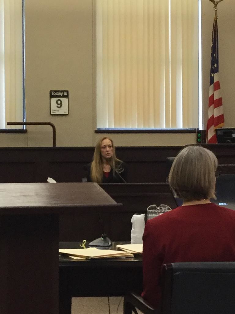 MIDDLE SISTER — Tamaryn Yoder, the middle child of William and Mary Yoder, testified on Tuesday. She was one of the final witnesses for the defense. Closing statements are expected at 9:30 a.m. Thursday.