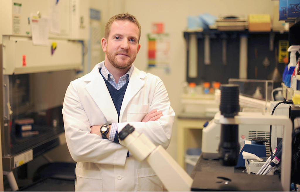 LOCAL RESEARCHER — Dr. Sean Diehl, 1994 graduate of Rome Free Academy, is part of a team of researchers from the University of Vermont that is working to develop a vaccine for the Zika virus.