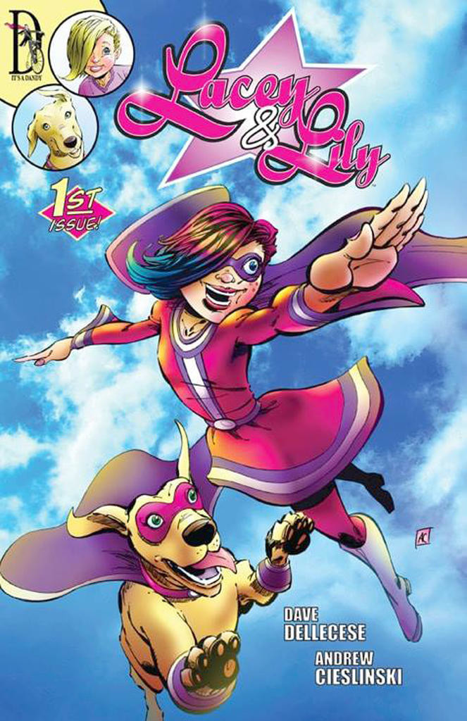 LACEY & LILY — Local comic book creators, Dave Dellecese and Andrew Cieslinski, will return to Uticon to show off their latest projects, including “Lacey & Lily”, the story about a little girl superhero and her dog.