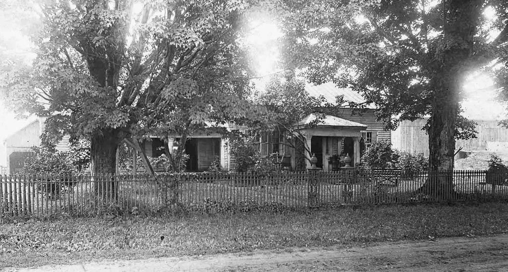 HOMESTEAD — The Jesse Williams family homestead, located on Williams Road, close to Fish Hatchery Road is shown in this old photo which harkens back to the early days of industry in Rome.
 (Photo courtesy Rome Historical Society)