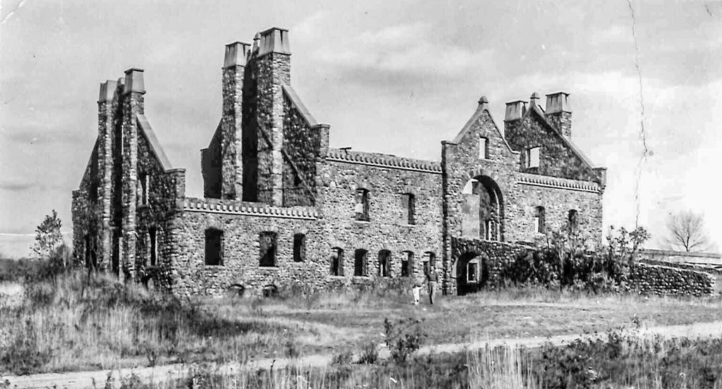 MASTERPIECE — This 1941 postcard shows the Stone Barn Castle. Admired by architects, artists, entrepreneurs and others, the structure has had many uses over the years.