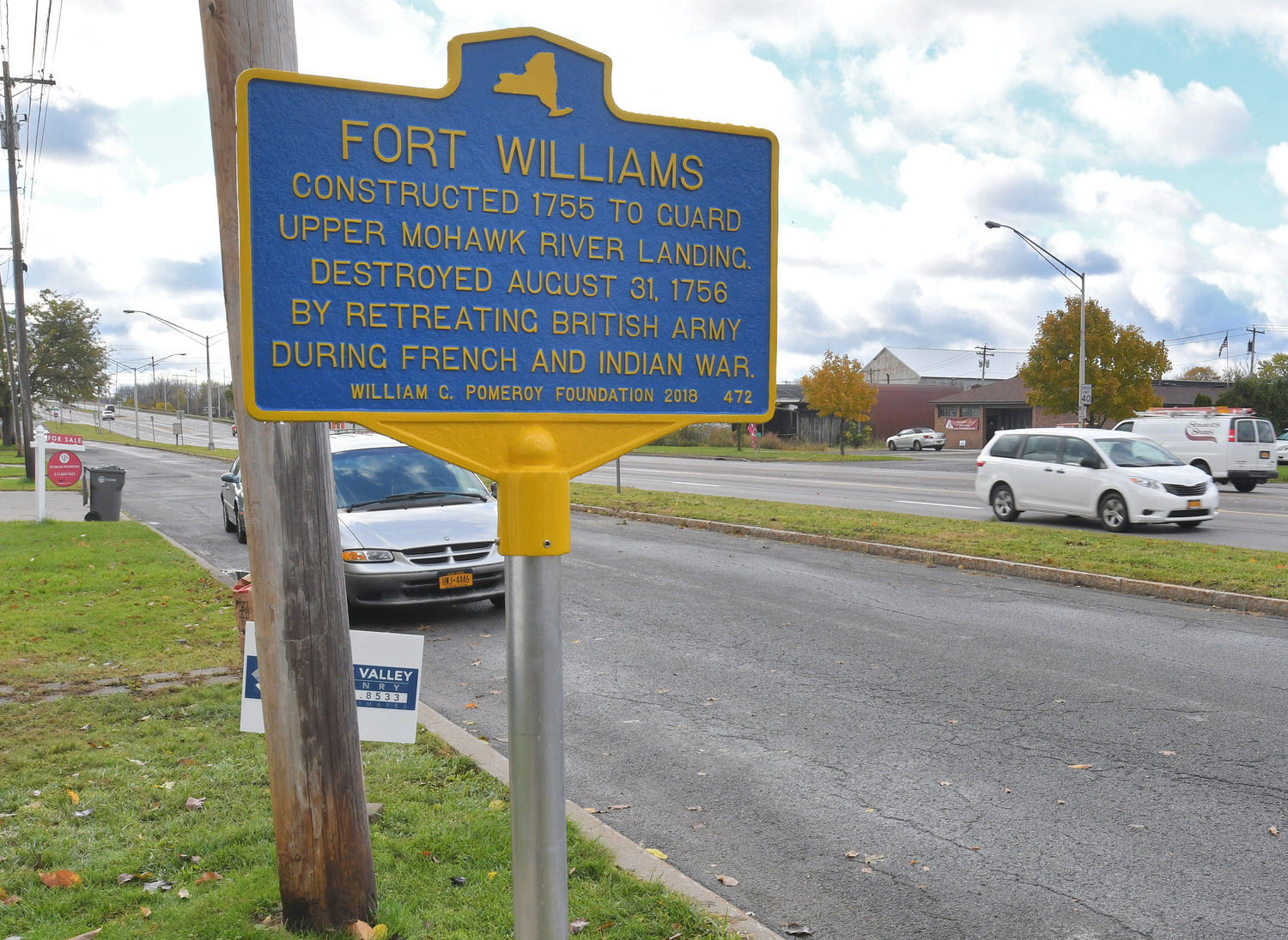 Fort Williams marker