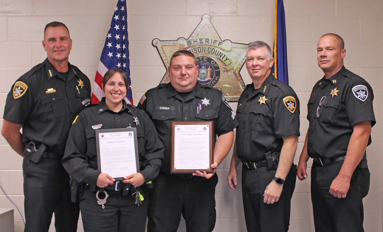 Pair of Madison County sheriff’s deputies receive commendations for