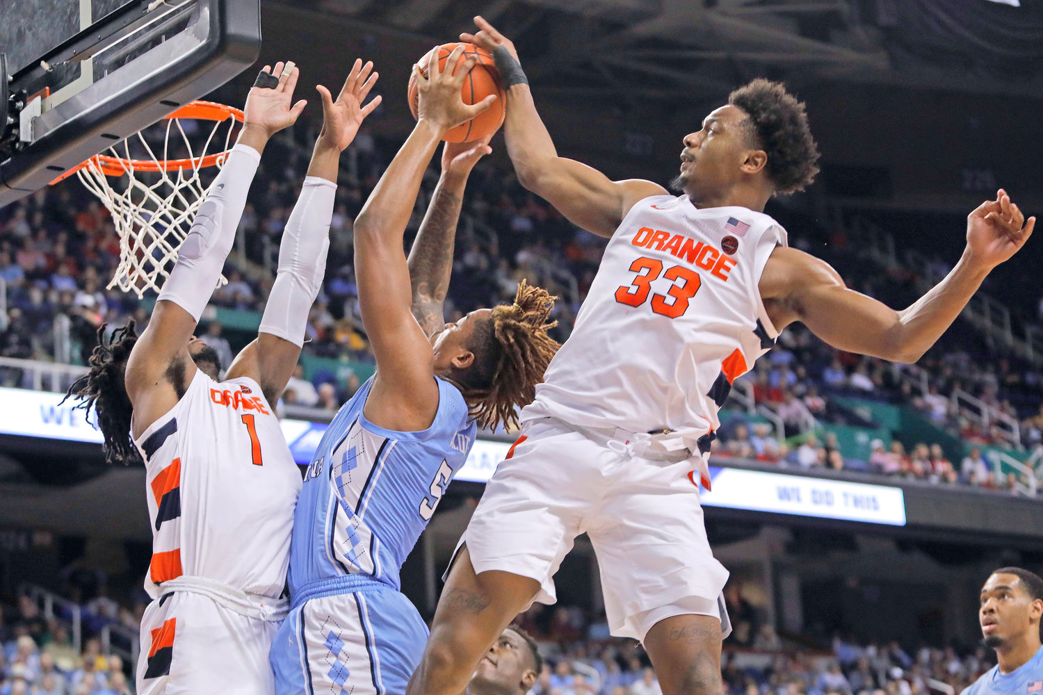 Hughes, Syracuse roll past UNC in ACC second round Daily Sentinel