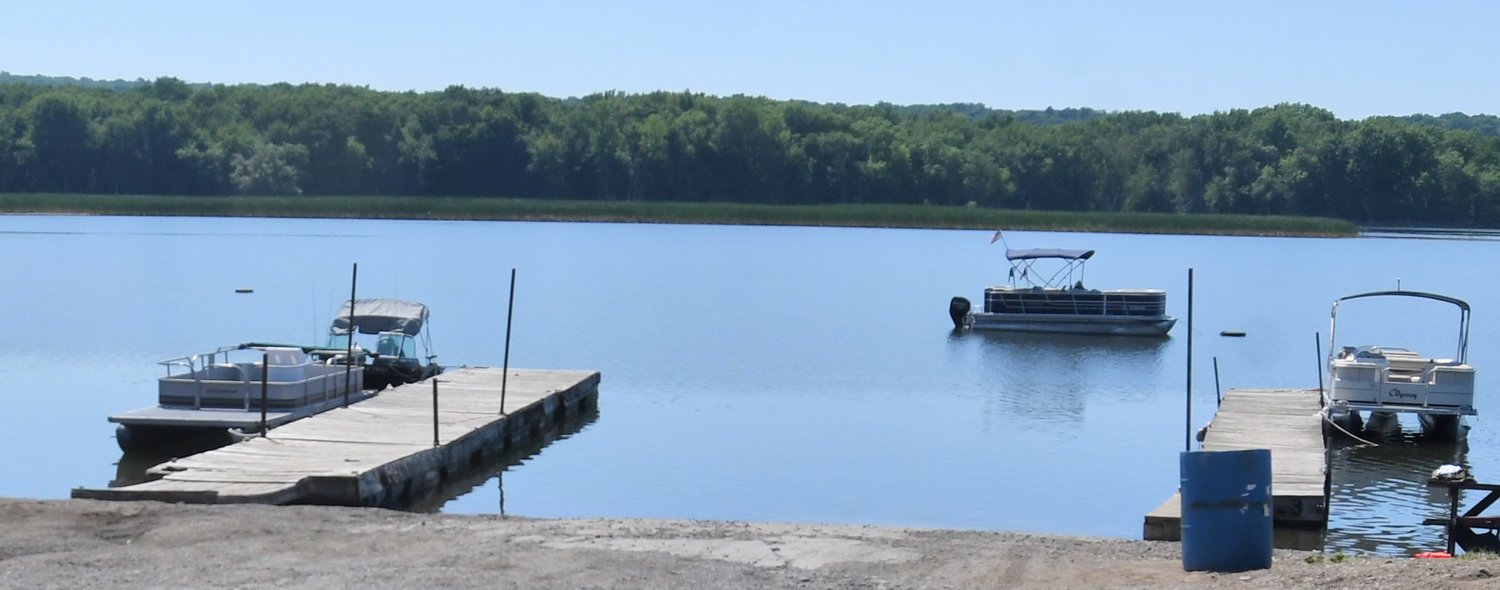 A-OK DOCKS — Shown here are some of the Delta Lake dock locations at A-OK Campground &amp; Marina near Westernville. A-OK is planning construction of a new restaurant and bar building with a large covered deck.