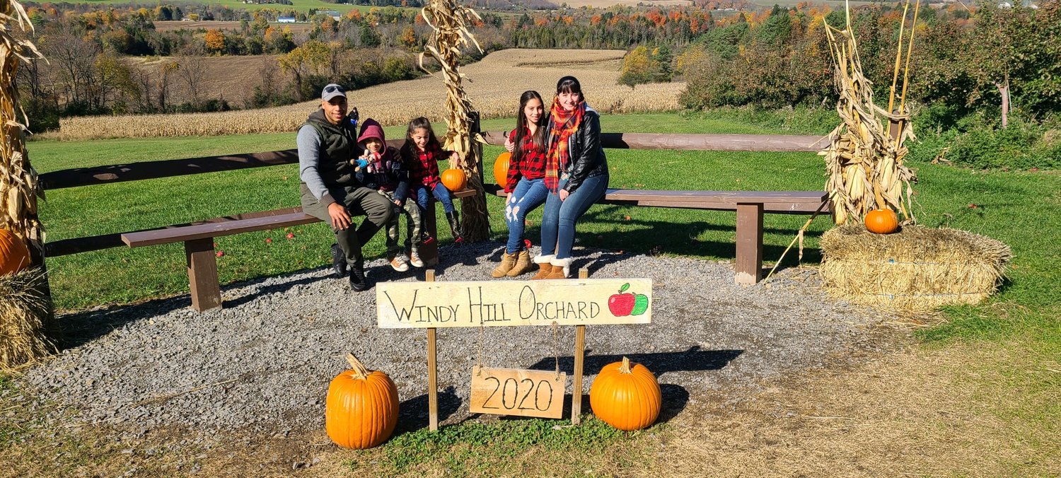 SETTING ROOTS IN REMSEN — The Garcia family, from left: Luis, Elijah, Carolyn, Angelyn, and Alayna, are shown in this family photo.  The Garcia family, new owners of the Remsen General Store, have found a welcoming community and are "loving the country life."