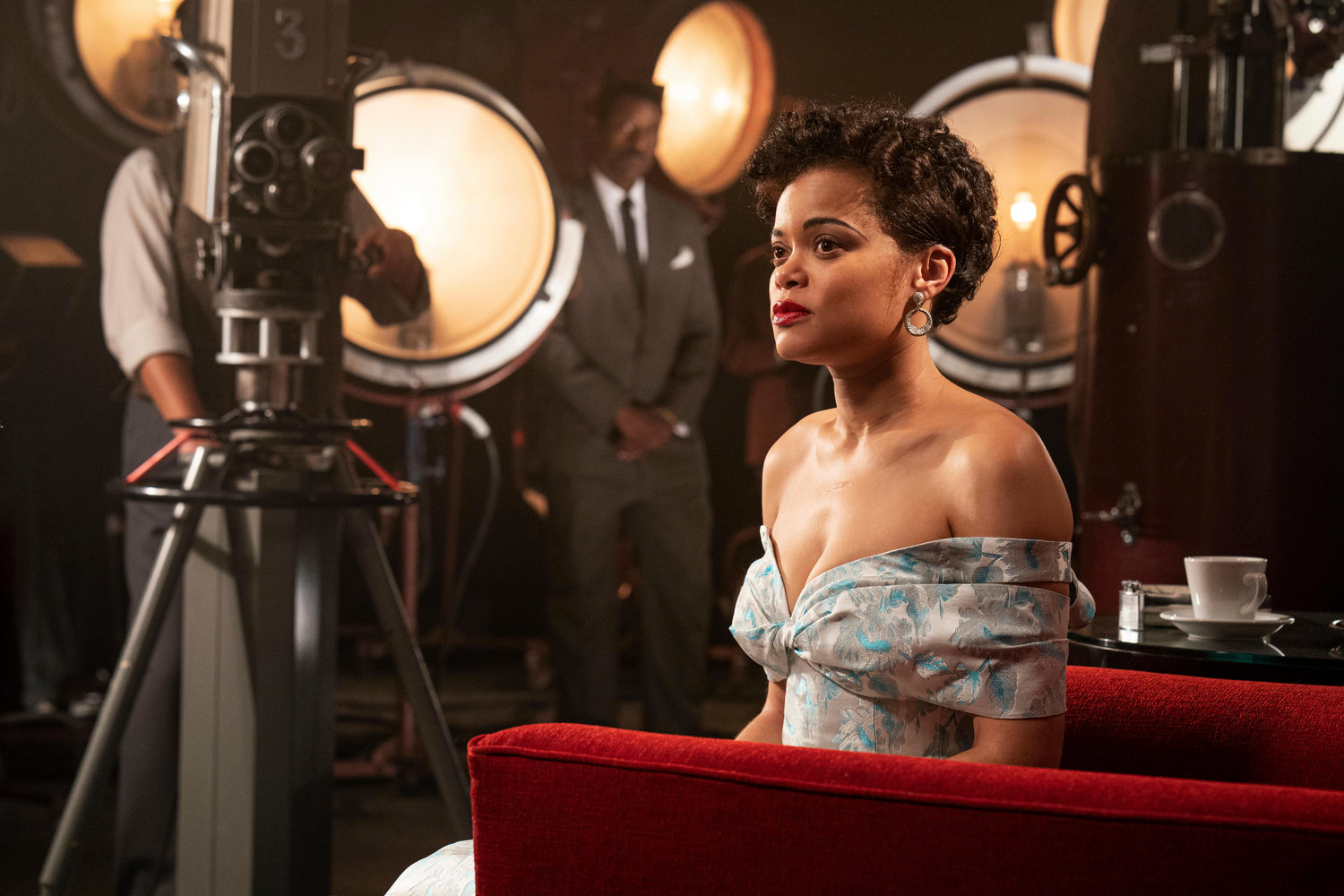 best picture — Andra Day in "The United States vs Billie Holiday." The film has earned a Movies for Grownups Award for best picture.