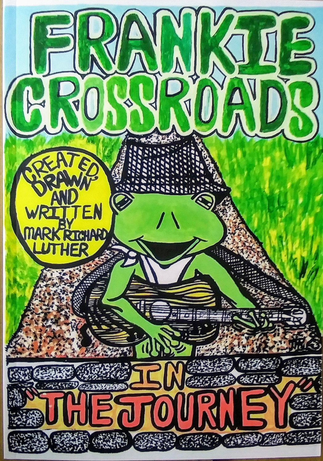 FRANKIE CROSSROAD’S JOURNEY — Local artist and writer Mark Luther has published his first graphic novel and is already writing its sequel. Frankie Crossroads — The Journey can be purchased through a number of online retailers.