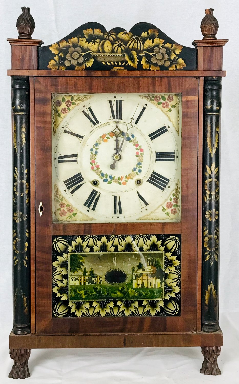HAND CRAFTED — Clocks made in Madison County in the mid 1800s will be on display at the Madison County Historical Society from Nov. 1 to Dec. 19. The owner of the collection, Russell Oechsle, will be offering guided tours on Nov. 21 and 28 at 1 p.m. and Dec. 12 and 19 at 1 p.m.