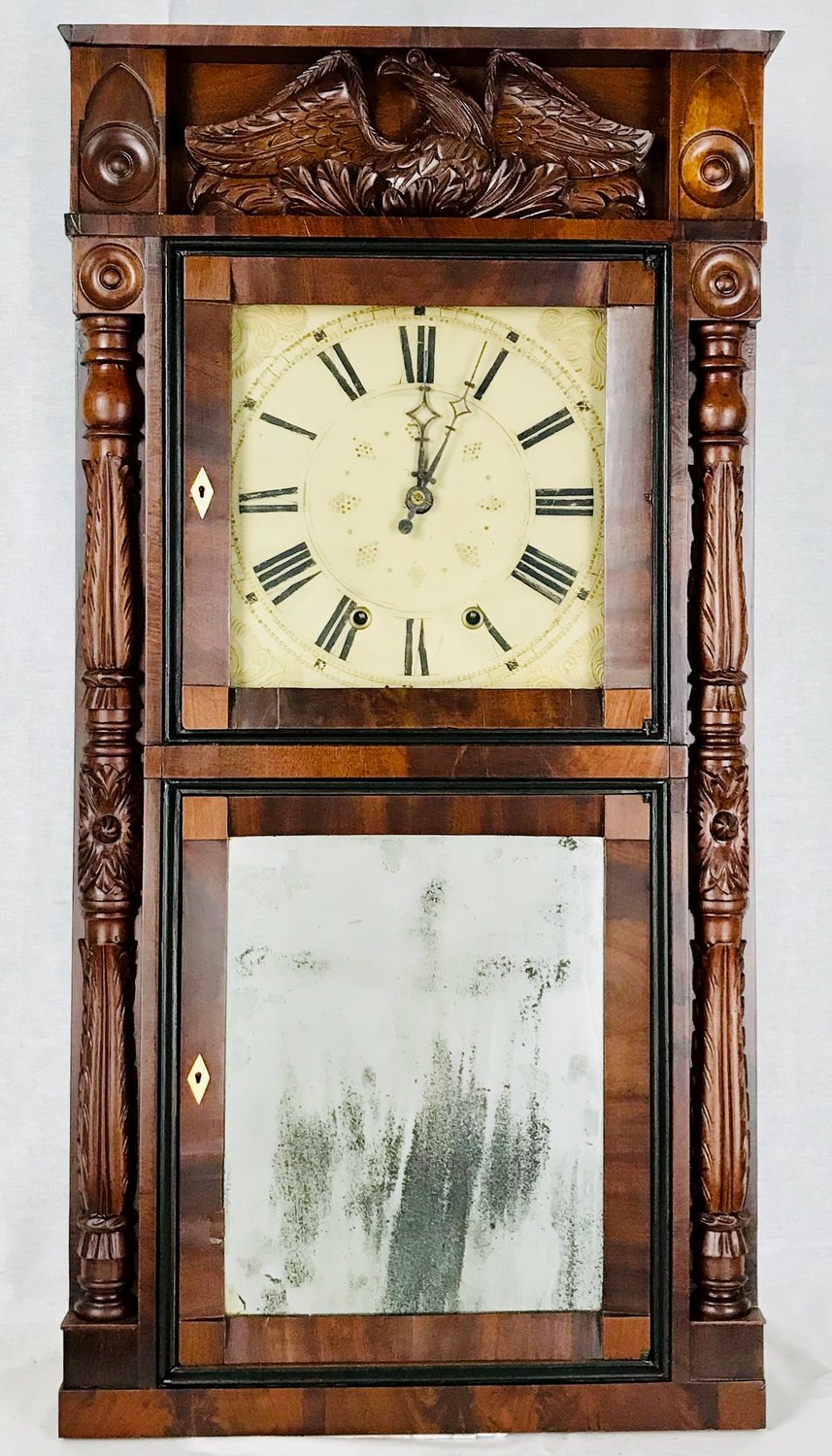 A RARE BREED — Clocks made in Madison County in the mid 1800s will be on display at the Madison County Historical Society from Nov. 1 to Dec. 19. The owner of the collection, Russell Oechsle, will be offering guided tours on Nov. 21 and 28 at 1 p.m. and Dec. 12 and 19 at 1 p.m.